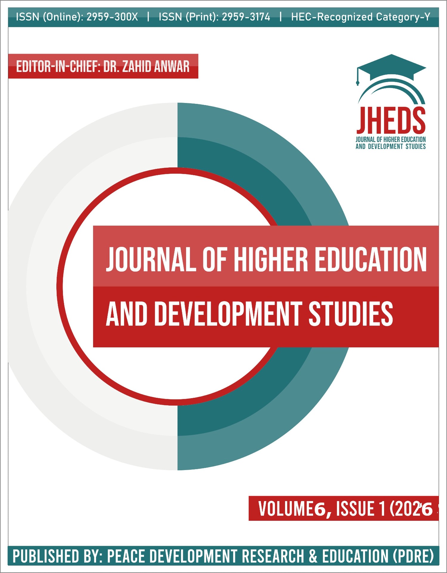 					View Vol. 6 No. 1 (2026):  (JHEDS)
				